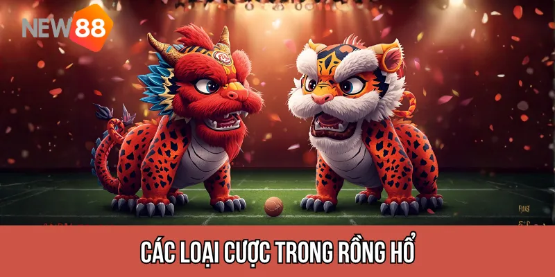 Các loại cược trong Rồng Hổ